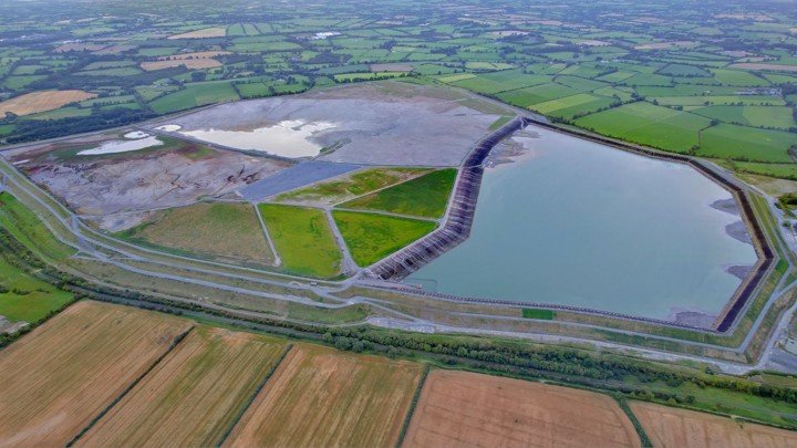 Tailings pond overview
